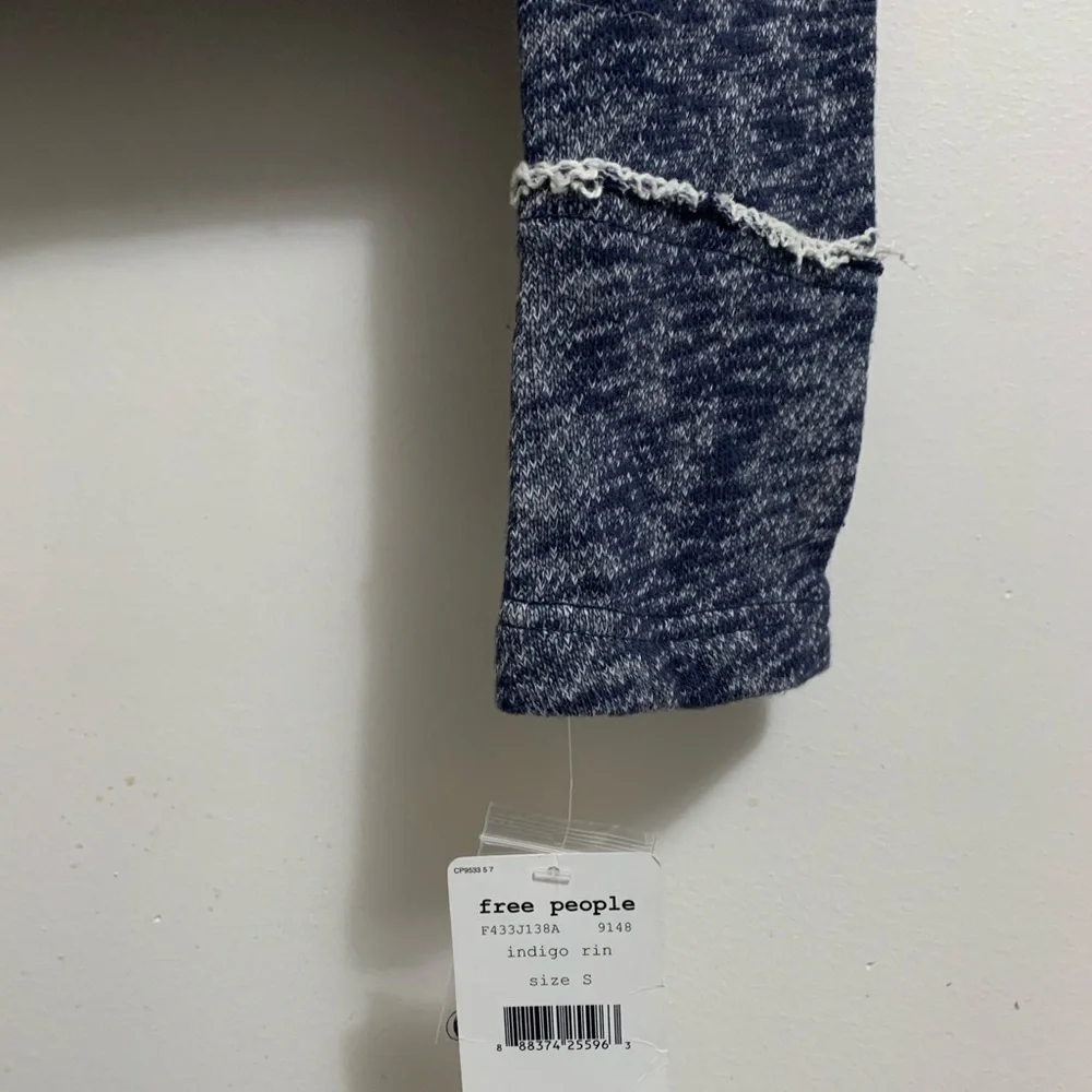 free people Knit Hooded Denim Jacket - Picture 4 of 5